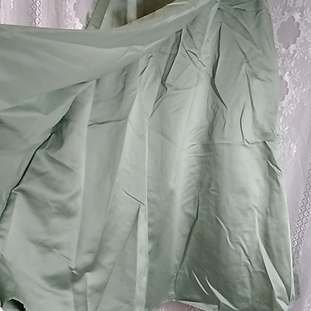 SAGE GREEN DAVID'S BRAND DRESS SIZE 2 - Picture 5 of 16